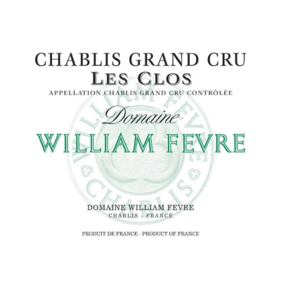 William Fevre Chablis Grand Cru Les Clos 2022 (6x75cl)