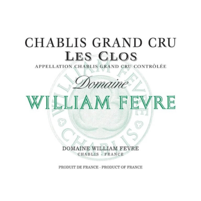 William Fevre Chablis Grand Cru Les Clos 2022 (1x75cl)