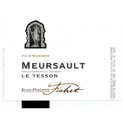 Jean-Philippe Fichet Meursault Le Tesson 2022 (6x75cl)