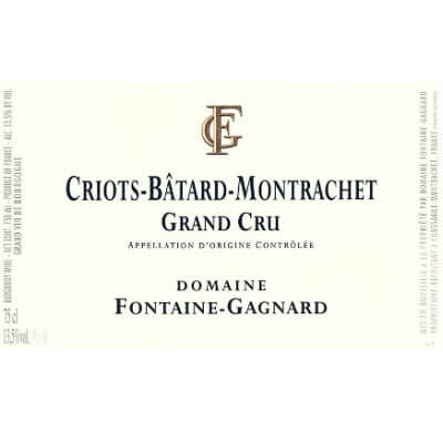 Fontaine-Gagnard Criots-Batard-Montrachet Grand Cru 2022 (1x75cl)