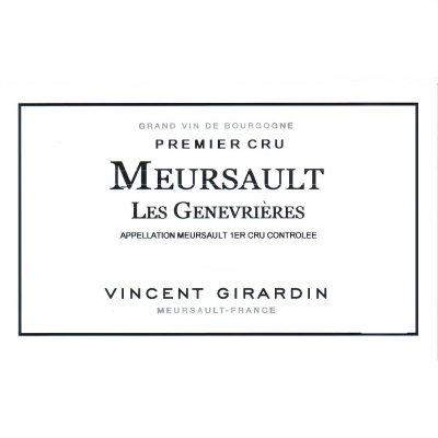 Vincent Girardin Meursault 1er Cru Les Genevrieres 2020 (6x75cl)