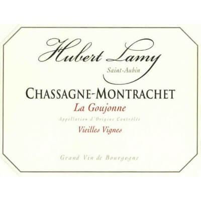 Hubert Lamy Chassagne-Montrachet La Goujonne Vieilles Vignes 2022 (6x75cl)