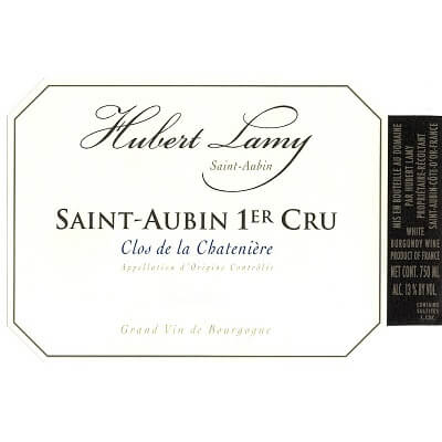 Hubert Lamy Saint-Aubin 1er Cru Clos de la Chateniere Blanc 2019 (1x300cl)