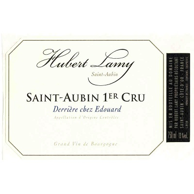 Hubert Lamy Saint-Aubin 1er Cru Blanc Derriere Chez Edouard 2017 (6x75cl)