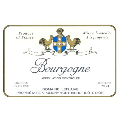 Leflaive Bourgogne Blanc 2013 (6x75cl)