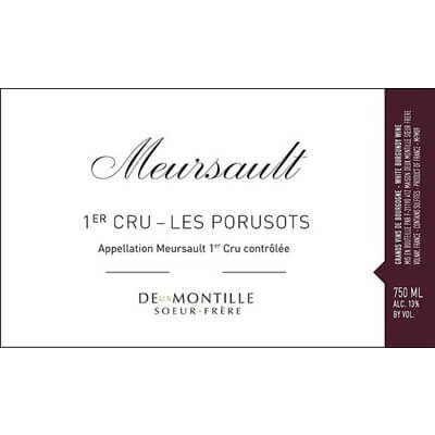 De Montille Meursault 1er Cru Les Poruzots 2022 (1x300cl)