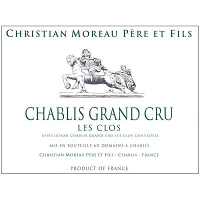 Christian Moreau Chablis Grand Cru Les Clos 2020 (6x75cl)