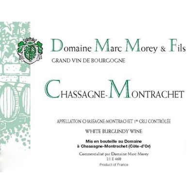 Marc Morey Chassagne Montrachet Blanc 2020 (6x75cl)