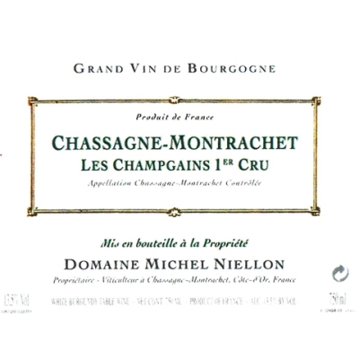 Michel Niellon Chassagne-Montrachet 1er Cru Les Champs Gains 2018 (12x75cl)