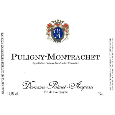 Potinet Ampeau Puligny Montrachet 2018 (6x75cl)