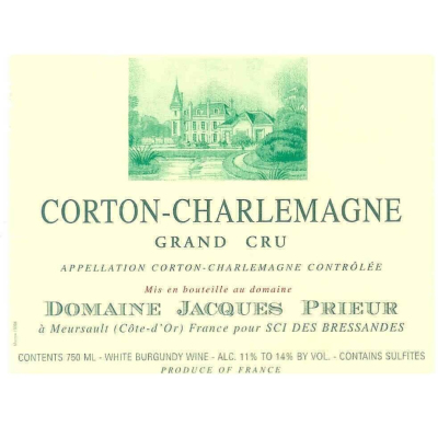 Jacques Prieur Corton-Charlemagne Grand Cru 2020 (6x75cl)