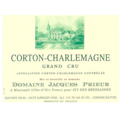 Jacques Prieur Corton-Charlemagne Grand Cru 2011 (6x75cl)
