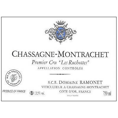 Ramonet Chassagne-Montrachet 1er Cru Les Ruchottes 2022 (12x75cl)