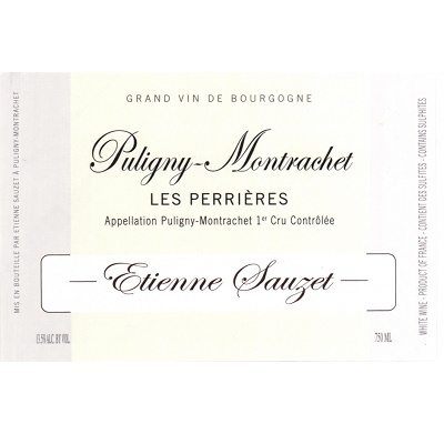 Etienne Sauzet Puligny-Montrachet 1er Cru Les Perrieres 2014 (12x75cl)