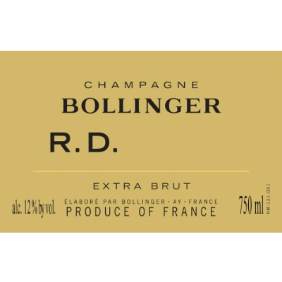 Bollinger RD 1996 (3x75cl)