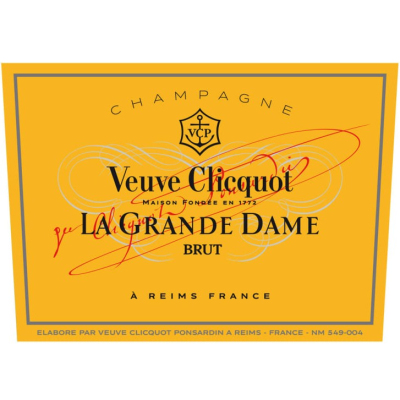 Veuve Clicquot La Grande Dame 2004 (1x75cl)