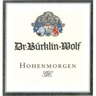 Burklin Wolf Deidesheimer Hohenmorgen Riesling GC Trocken 2020 (6x75cl)