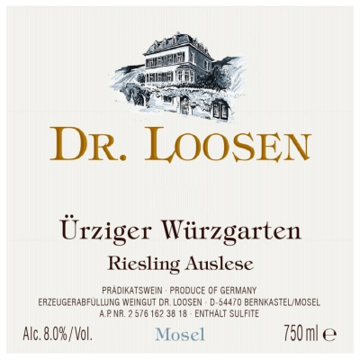 Loosen Urziger Wurzgarten Riesling Auslese 1985 (1x75cl)
