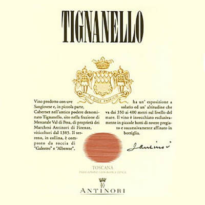 Tignanello 1982 (3x150cl)