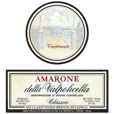 Bertani Amarone della Valpolicella Classico 1980 (1x75cl)