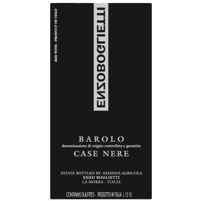 Enzo Boglietti Barolo Case Nere 1997 (12x75cl)