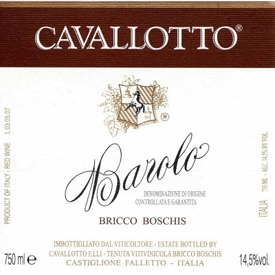 Cavallotto Barolo Bricco Boschis 2013 (6x75cl)