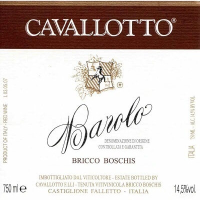 Cavallotto Barolo Bricco Boschis 2018 (1x150cl)