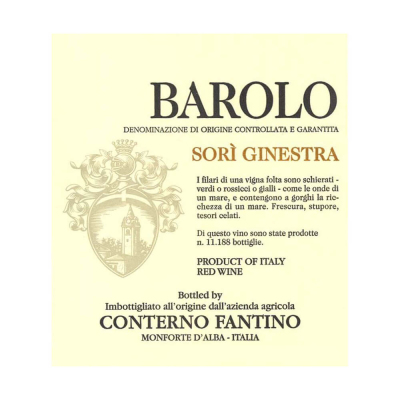 Conterno Fantino Barolo Sori Ginestra 2017 (1x150cl)