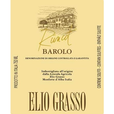 Elio Grasso Barolo Riserva Runcot 2007 (6x75cl)