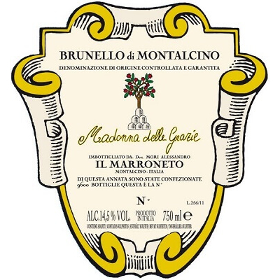 Il Marroneto Brunello di Montalcino Madonna delle Grazie 2017 (1x300cl)