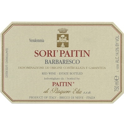 Paitin Barbaresco Sori Paitin 2015 (6x75cl)