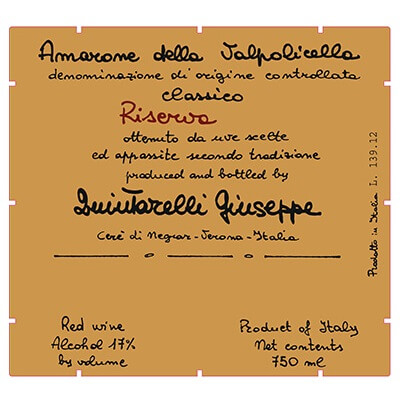 Quintarelli Amarone Classico Riserva 2009 (2x75cl)