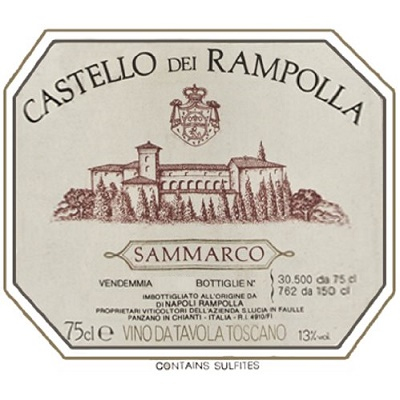 Castello dei Rampolla Sammarco 2014 (6x75cl)