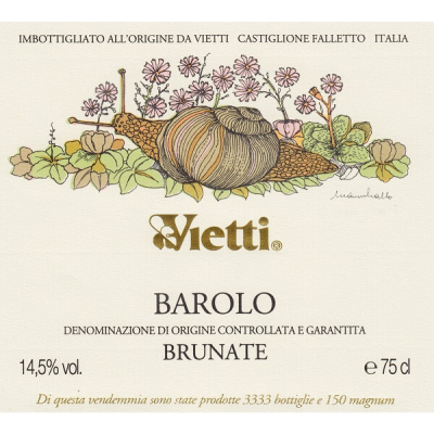 Vietti Barolo Brunate 2021 (3x75cl)