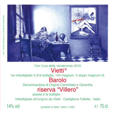 Vietti Barolo Riserva Villero 2009 (3x75cl)