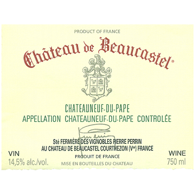 Beaucastel Chateauneuf-du-Pape 2013 (6x75cl)