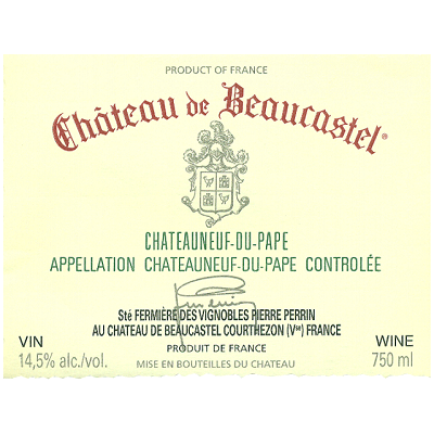 Beaucastel Chateauneuf-du-Pape 2020 (1x300cl)