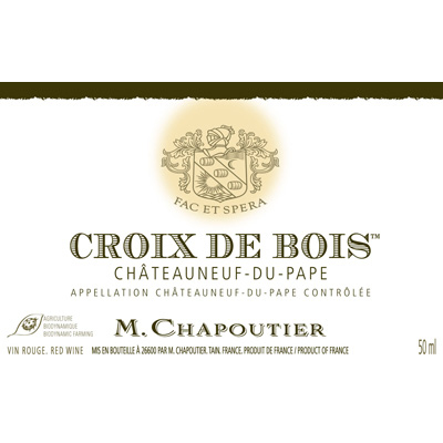 Chapoutier Chateauneuf-du-Pape Croix de Bois 2018 (6x75cl)