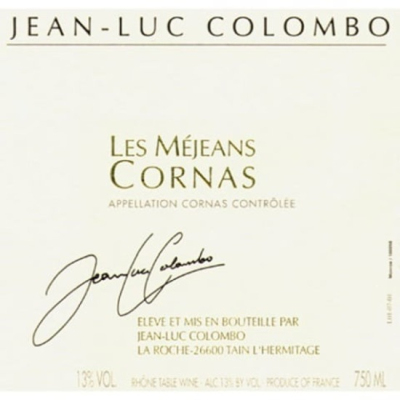 Jean-Luc Colombo Cornas Mejeans 1998 (1x75cl)
