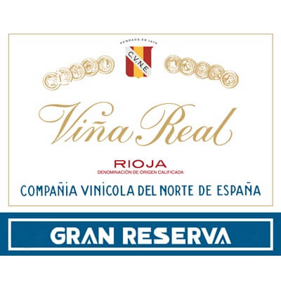CVNE Vina Real Rioja Gran Reserva 2016 (1x500cl)