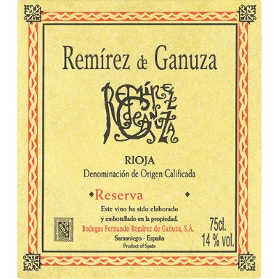 Remirez de Ganuza Rioja Reserva 2009 (6x75cl)
