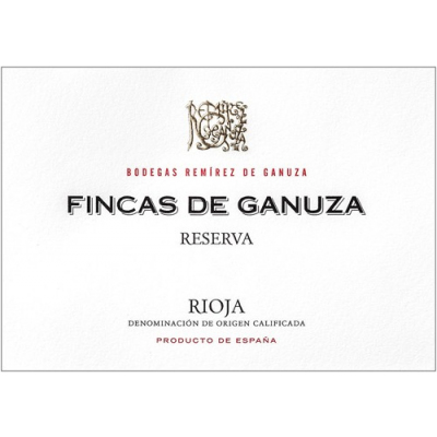 Remirez de Ganuza Rioja Reserva Fincas De Ganuza 2015 (6x75cl)