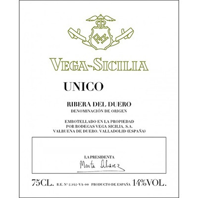Vega Sicilia Unico 1962 (1x75cl)