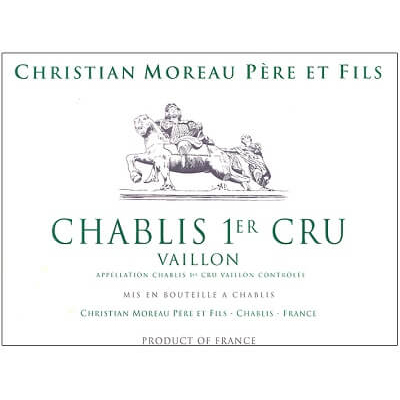Christian Moreau Chablis 1er Cru Vaillon 2022 (6x75cl)