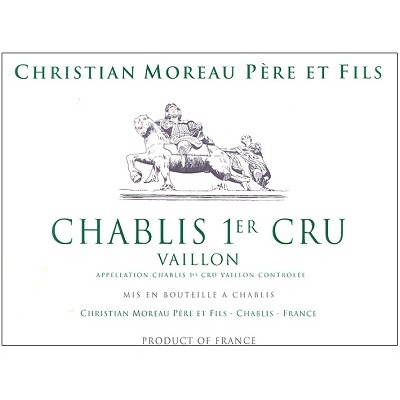 Christian Moreau Chablis 1er Cru Vaillon 2018 (6x75cl)