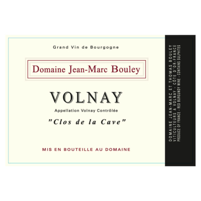 Jean-Marc Bouley Volnay Clos de la Cave 2022 (6x75cl)