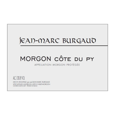Jean-Marc Burgaud Morgon Cote Py 2020 (6x150cl)