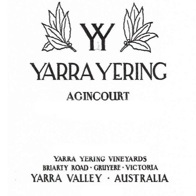 Yarra Yering Agincourt 2017 (12x75cl)