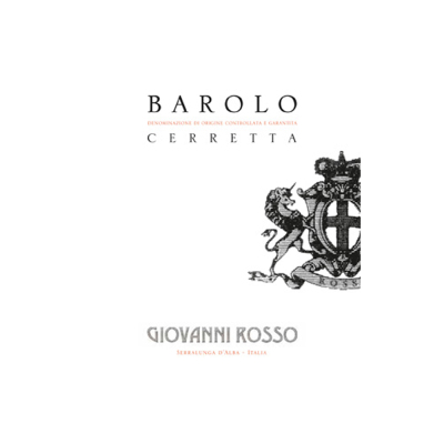 Giovanni Rosso Barolo Cerretta 2017 (6x75cl)