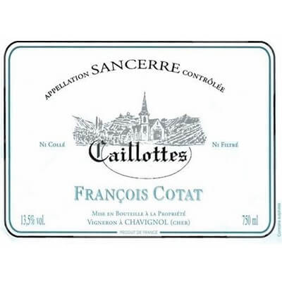 Francois Cotat Sancerre Les Caillottes 2022 (12x75cl)
